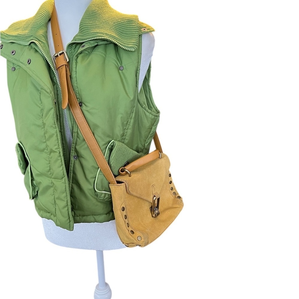 Lionel Suede 3-in-1 Bag Mustard Yellow Colored Bag. - Picture 7 of 7